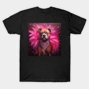 Staffy Feather T-Shirt